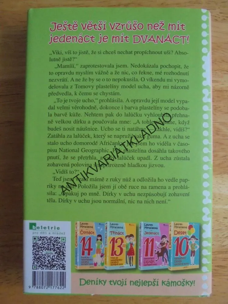 DVANÁCT, 12, MYRACLEOVÁ, 2.NEOBYČEJNÝ DENÍK OBYČ.HOLKY, **an