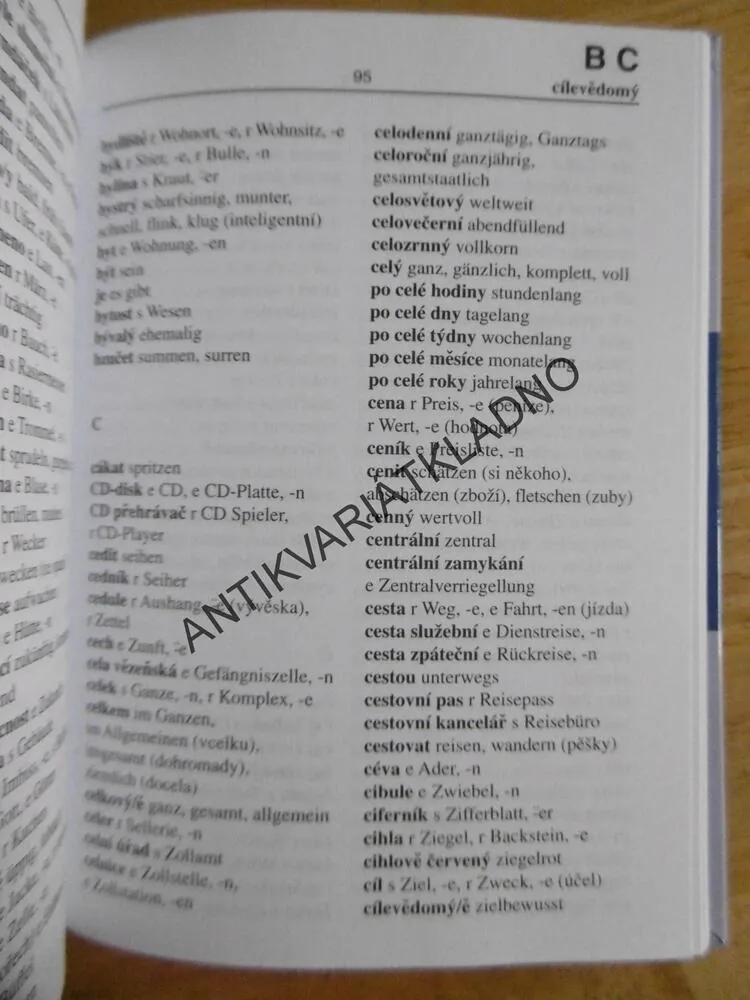 NĚMECKO-ČESKÝ, ČESKO-NĚMECKÝ PRAKTICKÝ SLOVNÍK