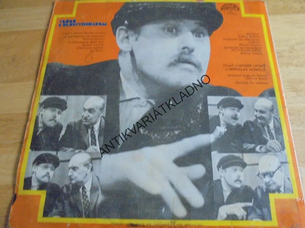 GRAMODESKA - VEČER S HLUSTVISIHÁKEM, LIPSKÝ, (obal zašlý)