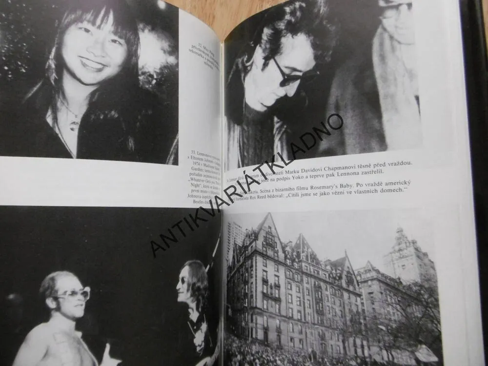 ZNÁMÝ NEZNÁMÝ JOHN LENNON, BEATLES, SANDRA SHEVEYOVÁ, **an