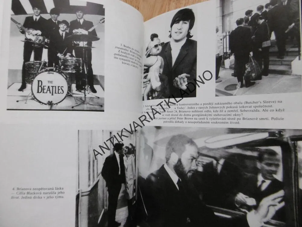 ZNÁMÝ NEZNÁMÝ JOHN LENNON, BEATLES, SANDRA SHEVEYOVÁ, **an