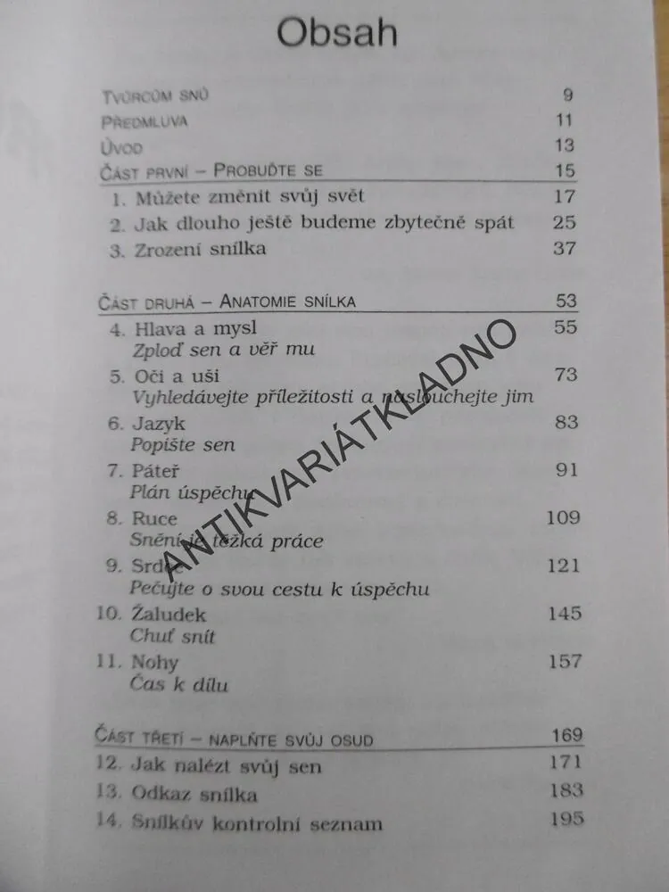PROBUĎ SE A SNI, PAT MESITI, **an
