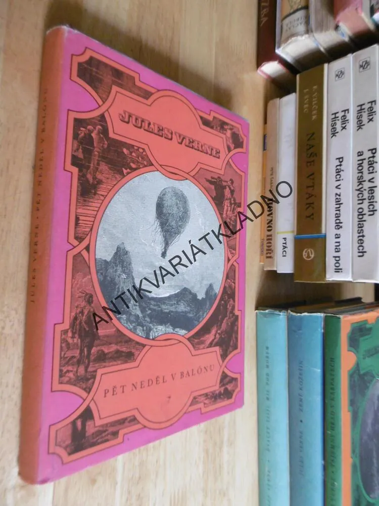PĚT NEDĚL V BALONU, JULES VERNE, 1969, **an