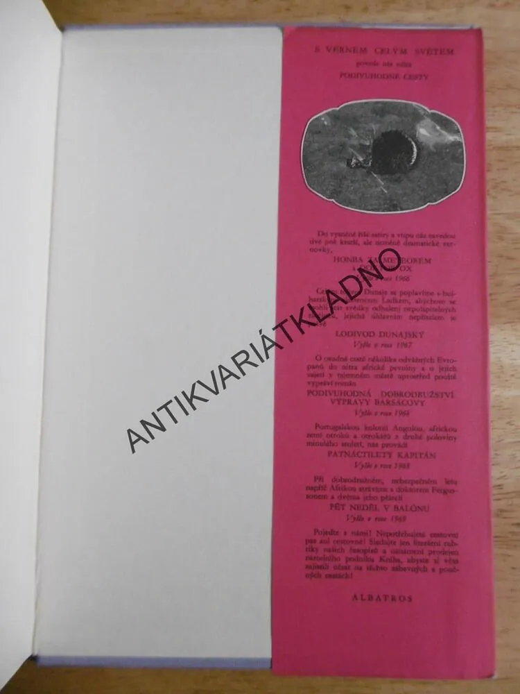 PĚT NEDĚL V BALONU, JULES VERNE, 1969, **an