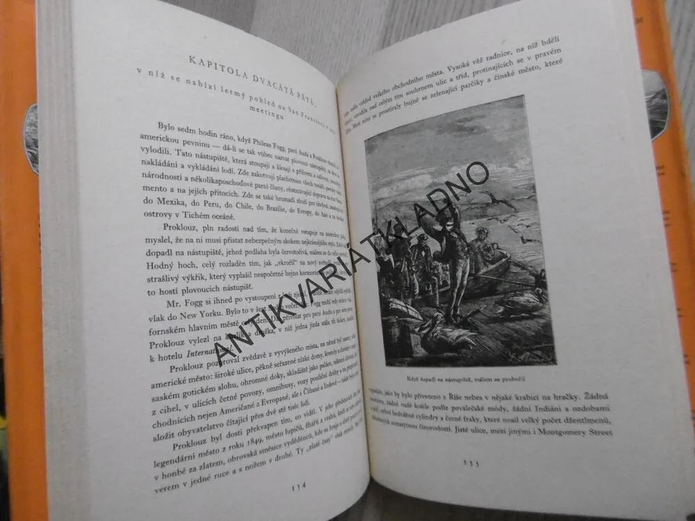 CESTA KOLEM SVĚTA ZA OSMDESÁT DNÍ, JULES VERNE, 1971, **an