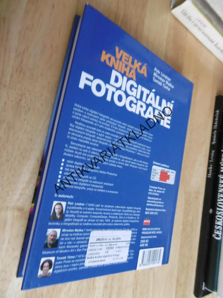 VELKÁ KNIHA DIGITÁLNÍ FOTOGRAFIE, LINDNER, MYŠKA TŮMA, **an