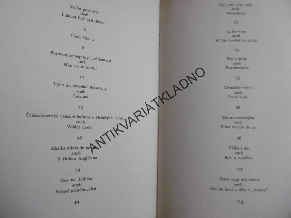 DALEKOHLED ANEB KDO NEVĚŘÍ, AŤ TAM BĚŽÍ, HOFFMEISTER, 1966, **an