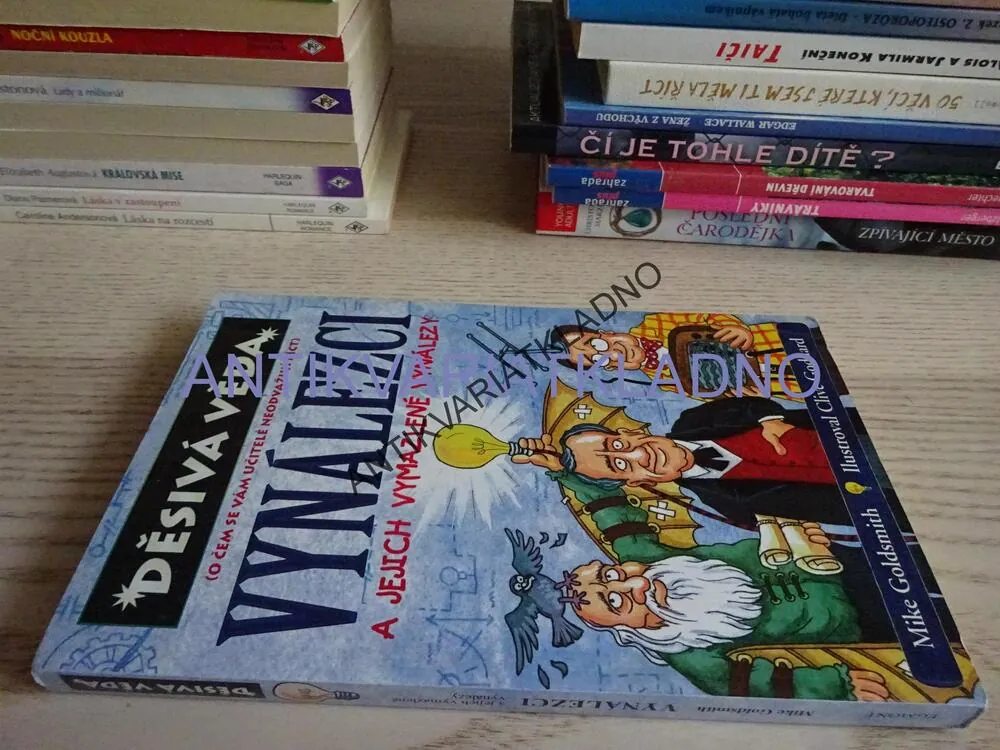 VYNÁLEZCI A JEJICH VYMAZLENÉ VYNÁLEZY, MIKE GOLDSMITH, **an