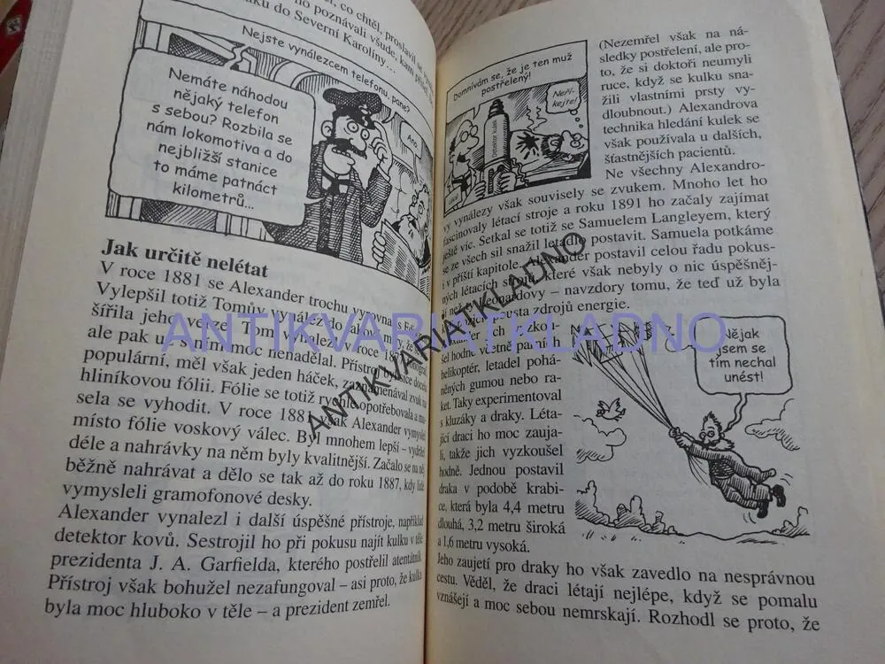 VYNÁLEZCI A JEJICH VYMAZLENÉ VYNÁLEZY, MIKE GOLDSMITH, **an