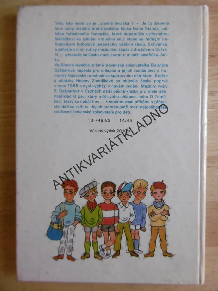 SLAVNÁ LEVAČKA, ELEONÓRA GAŠPAROVÁ, ZMATLÍKOVÁ, **an