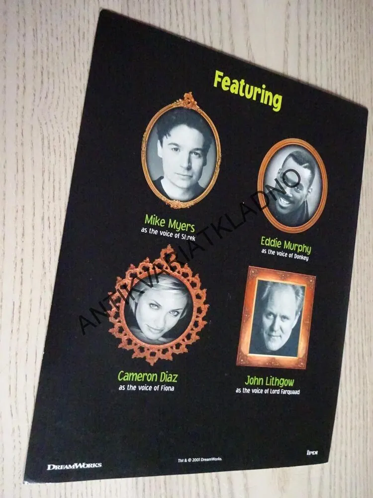 SHREK, FOTOSKA FILM, LOBBY