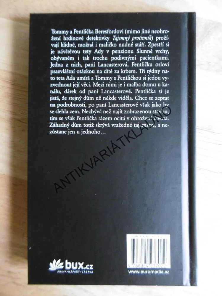 DŮM U KANÁLU, AGATHA CHRISTIE. **an