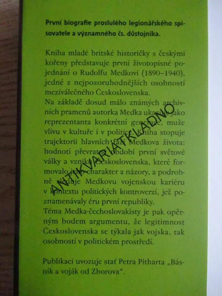 ČECHOSLOVAKISTA RUDOLFMEDEK, POLITICKÝ ŽIVOTOPIS, KATYA KOCOUREK,