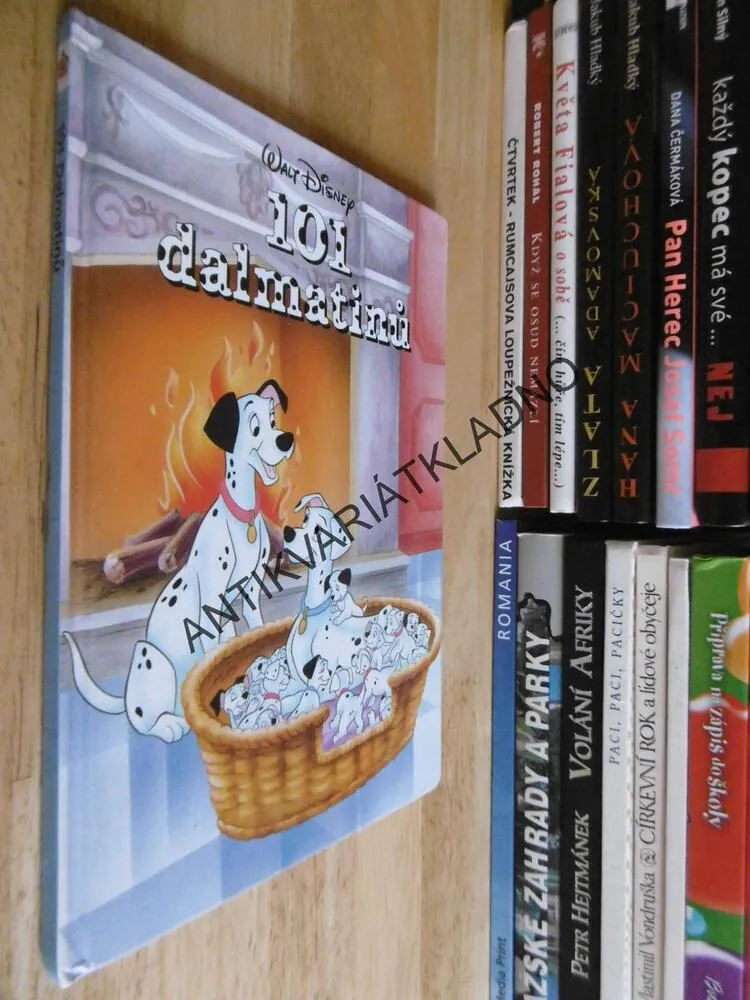 101 DALMATINŮ, WALT DISNEY, **an