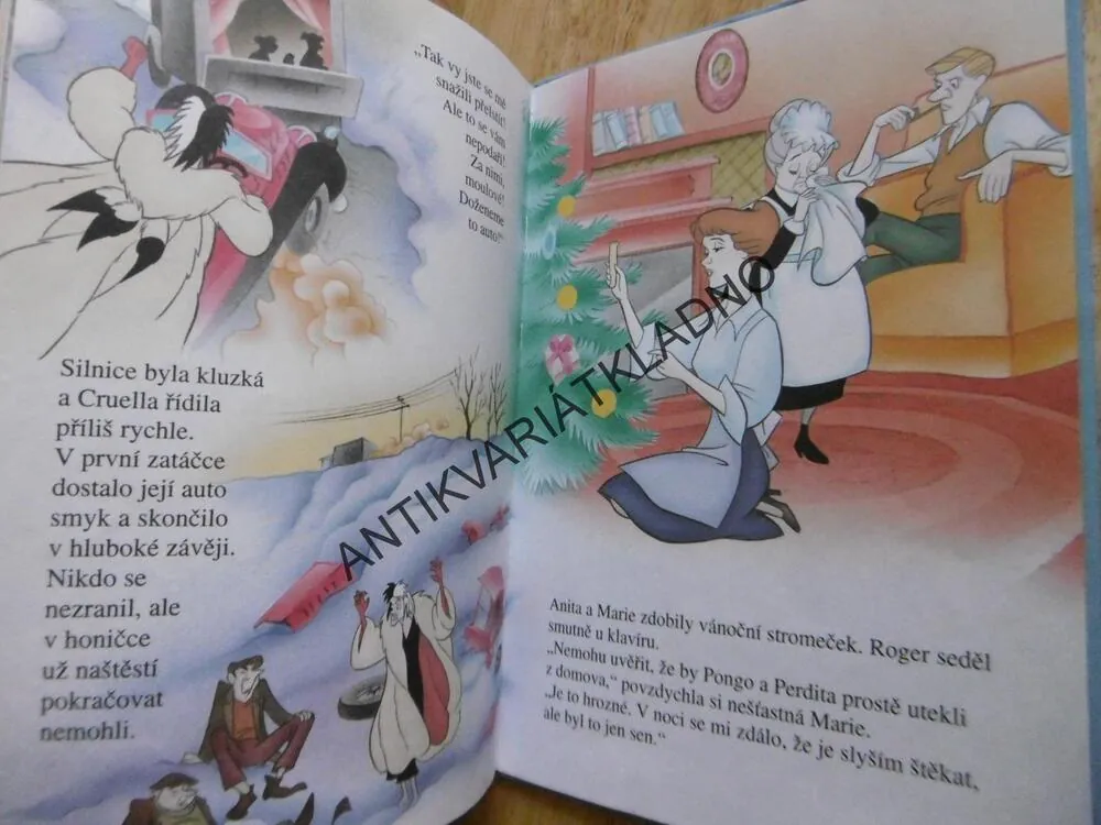 101 DALMATINŮ, WALT DISNEY, **an