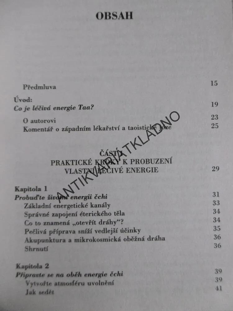 LÉČIVÁ LÁSKA, KULTIVACE ŽENSKÉ SEXUÁLNÍ ENERGIE I., MANEEWAN CHIA, MANTAK CHIA, **an