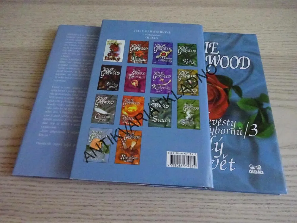 NEVĚSTY CLAYBORNŮ 1-3, JULIE GARWOOD, GARWOODOVÁ, **an