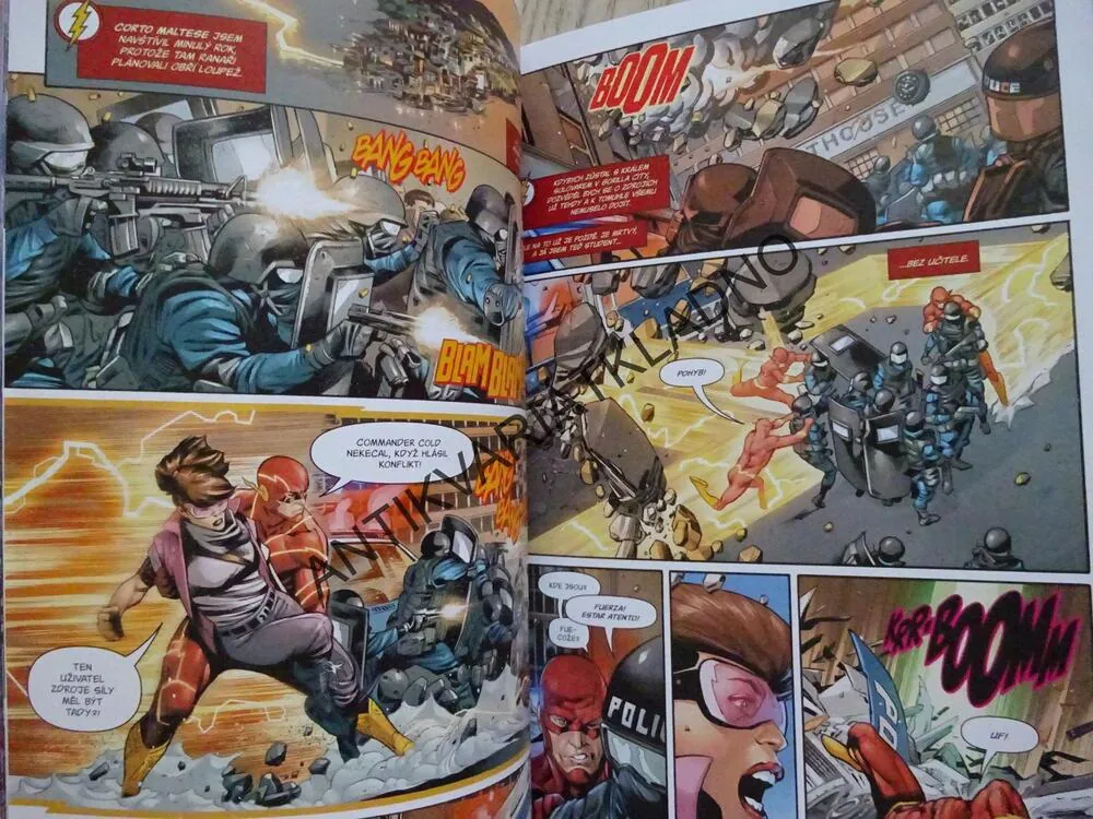 FLASH, ZDROJOVÁ POUŤ, TAJNÉ DĚJINY ZDROJE RYCHLOSTI, KOMIKS DC COMICS,