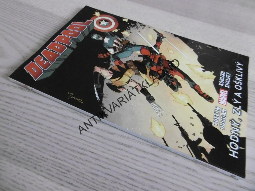 DEADPOOL 3 - HODNÝ, ZLÝ A OŠKLIVÝ, MARVEL KOMIKS,