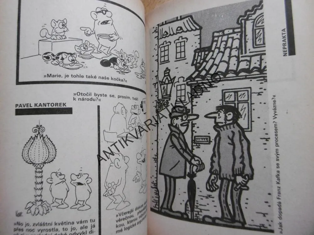 DIKOBRAZ, 1968-69, VÝBĚR Z KRESLENÉHO HUMORU, **an