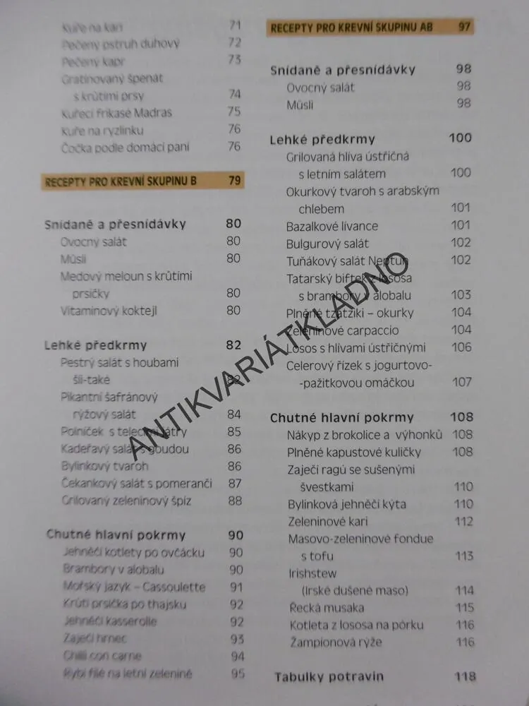 JAK ZHUBNOUT PODLE KREVNÍCH SKUPIN, LEDEREROVÁ, **an