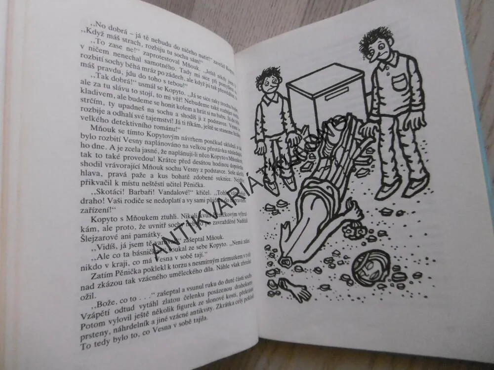 ŽÁCI KOPYTO A MŇOUK NA STOPĚ, MIROSLAV ŠVANDRLÍK, **an