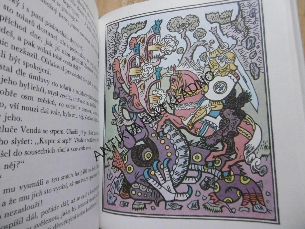 KNIHA POHÁDEK, JOSEF ŠTEFAN KUBÍN, JOSEF LADA, 1976, **an