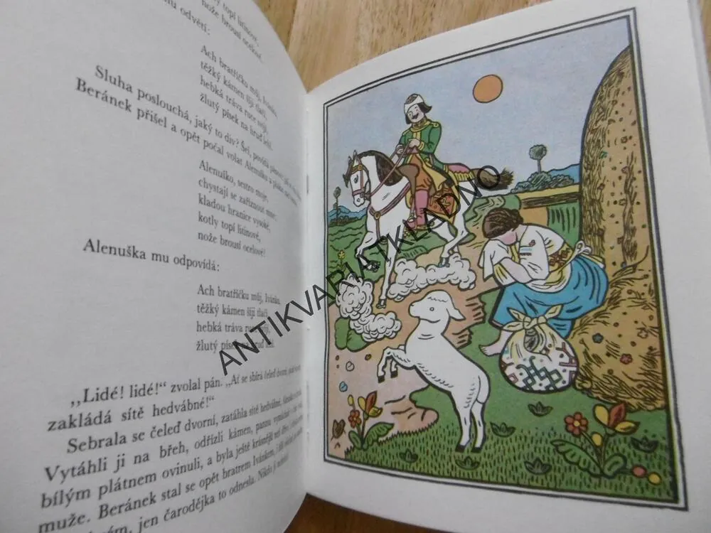 KNIHA POHÁDEK, JOSEF ŠTEFAN KUBÍN, JOSEF LADA, 1976, **an