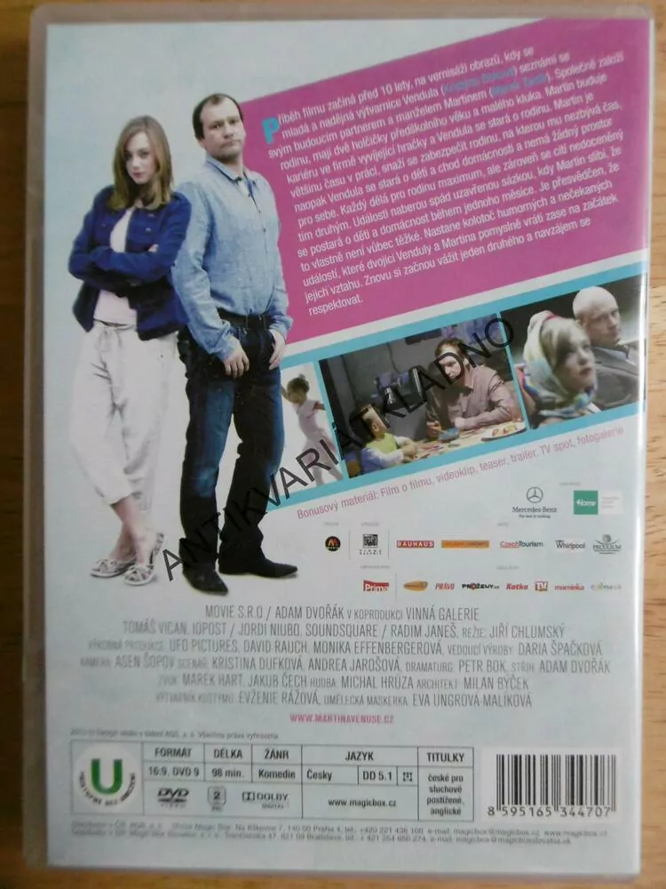 MARTIN A VENUŠE, DVD FILM