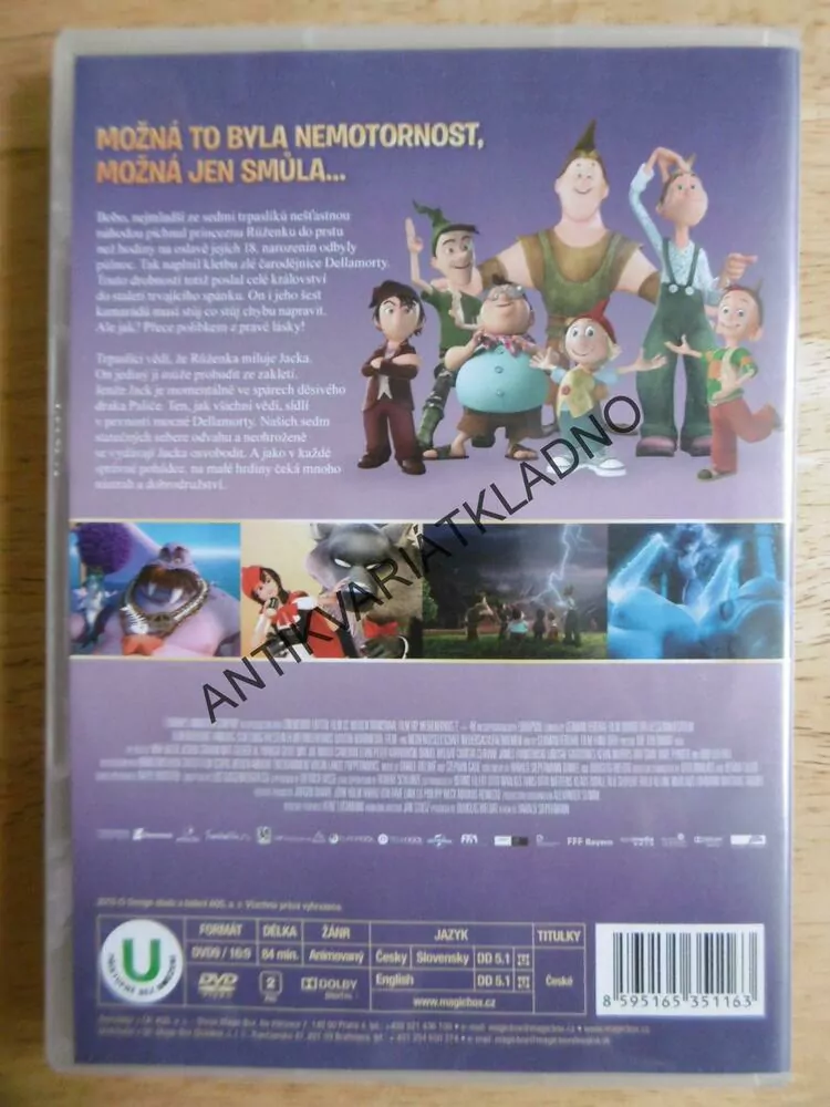 7 TRPASLÍKŮ,SEDM, DVD FILM