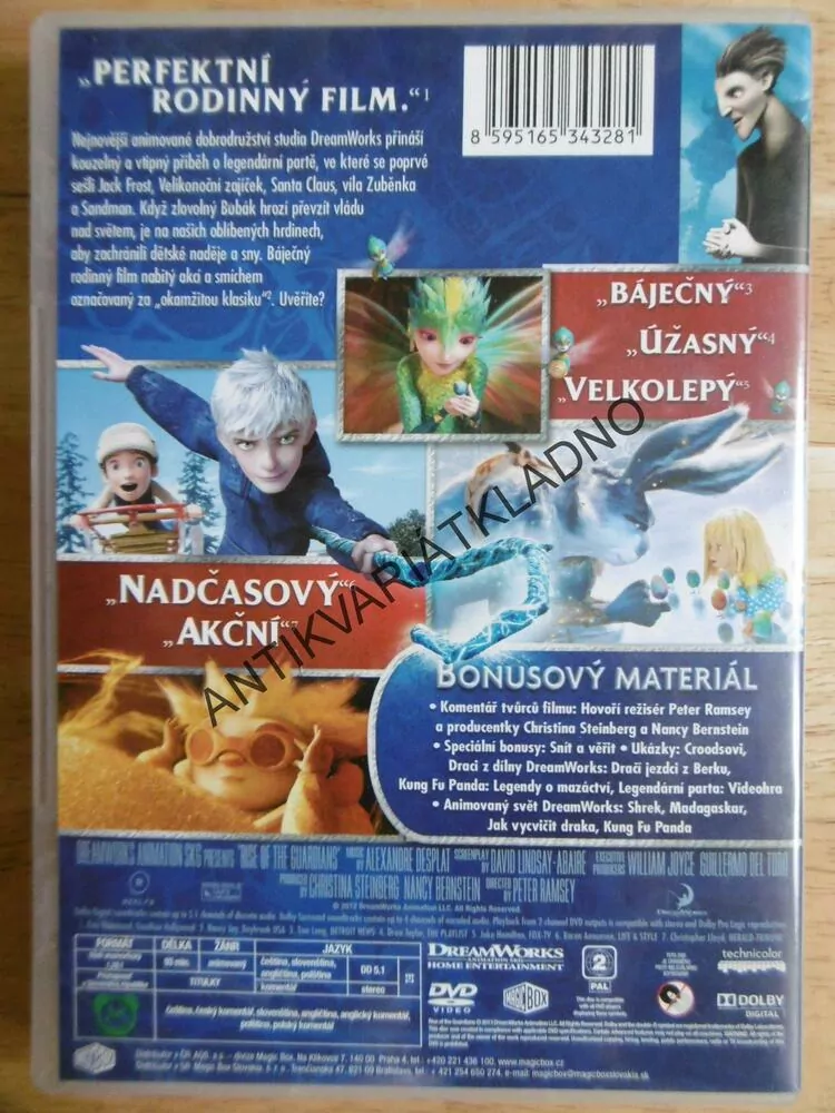 LEGENDÁRNÍ PARTA, DVD FILM