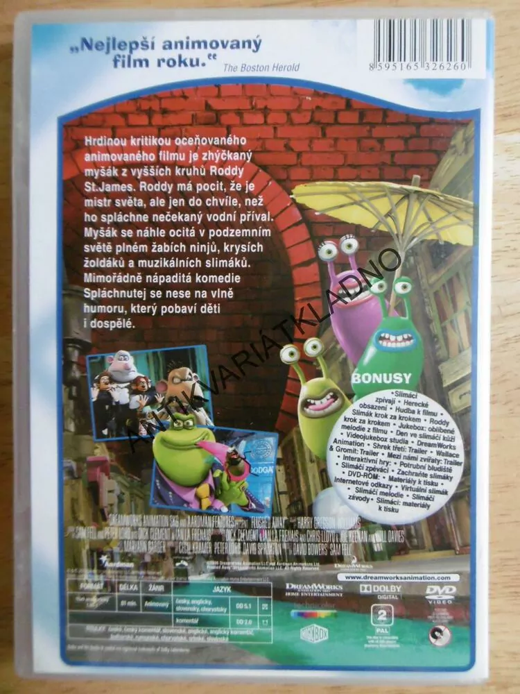 SPLÁCHNUTEJ, DVD FILM