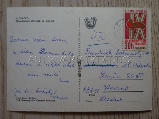 VLČNOV, SLOVÁCKO, OKRES UHERSKÉ HRADIŠTĚ