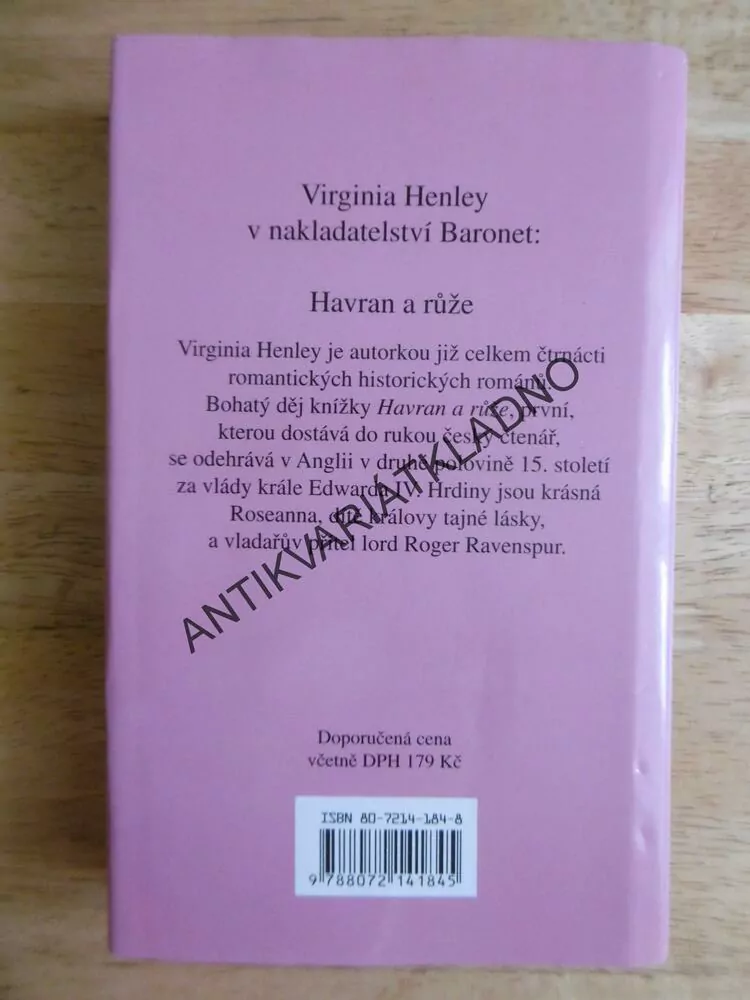 HAVRAN A RŮŽE, VIRGINIA HENLEY,