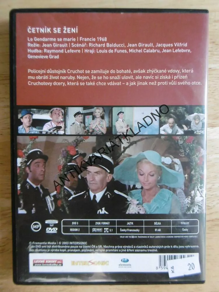 ČETNÍK SE ŽENÍ, DVD FILM 