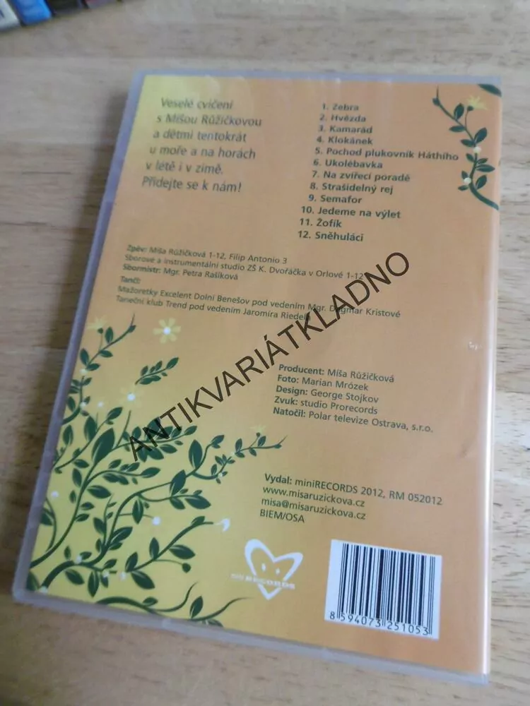 CVIČÍME S MÍŠOU 5., DVD FILM