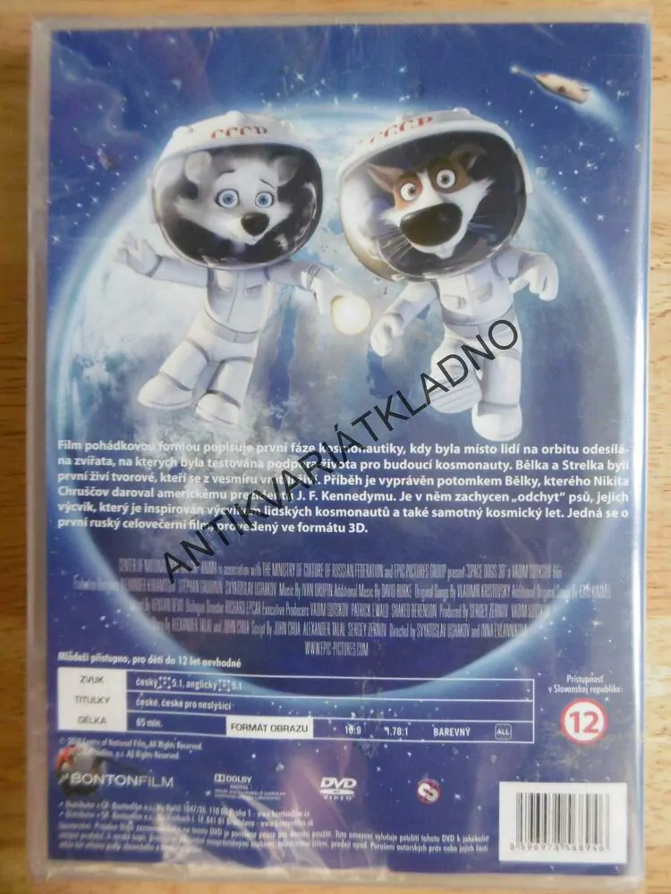 PEJSCI Z VESMÍRU, DVD FILM