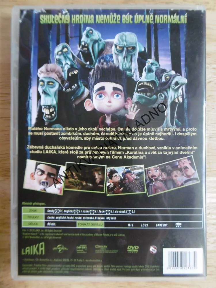 NORMAN A DUCHOVÉ, DVD FILM