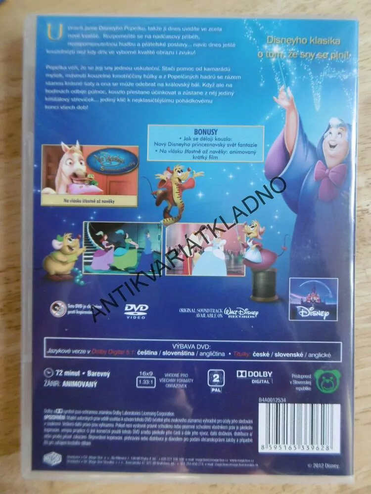 POPELKA,  DVD FILM