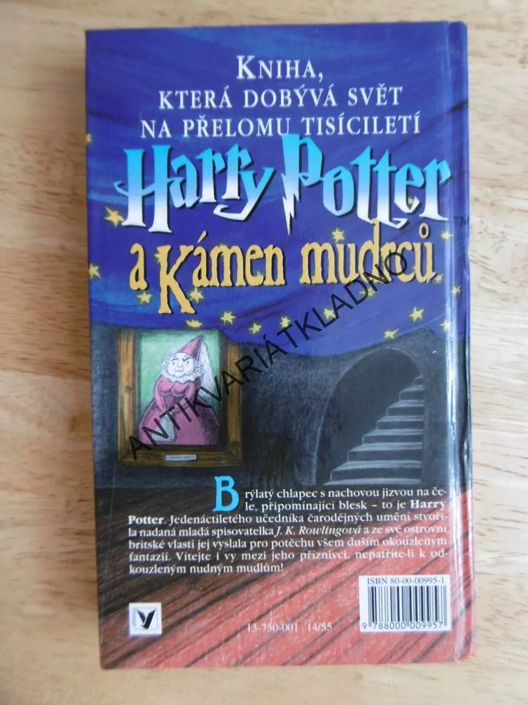 HARRY POTTER A KÁMEN MUDRCŮ, J.K. ROWLINGOVÁ, **an