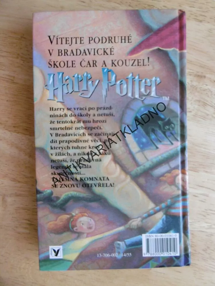 HARRY POTTER A TAJEMNÁ KOMNATA, J.K. ROWLINGOVÁ, **an