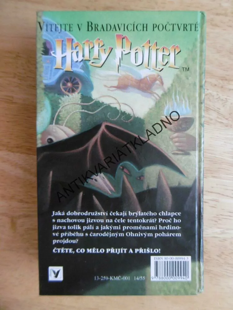 HARRY POTTER A OHNIVÝ POHÁR, J.K. ROWLINGOVÁ, **an