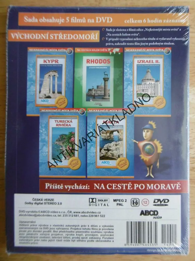 VÝCHODNÍ STŘEDOMOŘÍ, DVD FILM DOKUMENT