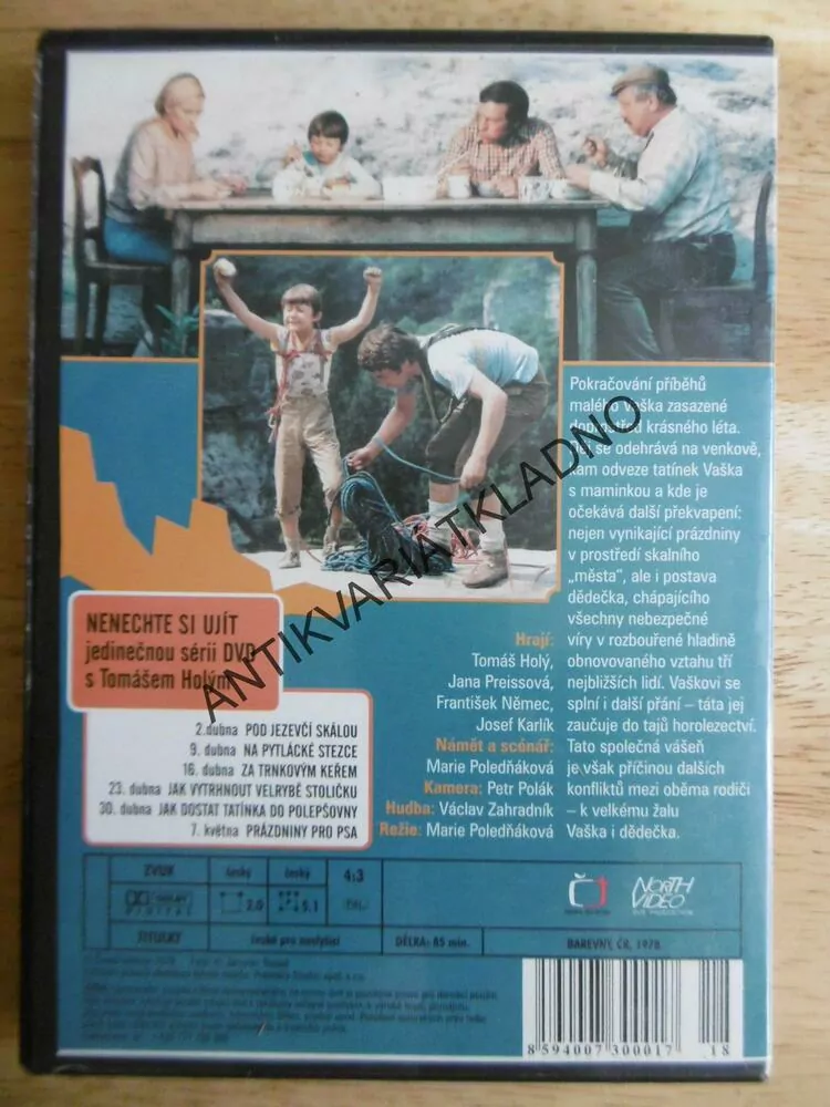 JAK DOSTAT TATÍNKA DO POLEPŠOVNY, DVD FILM