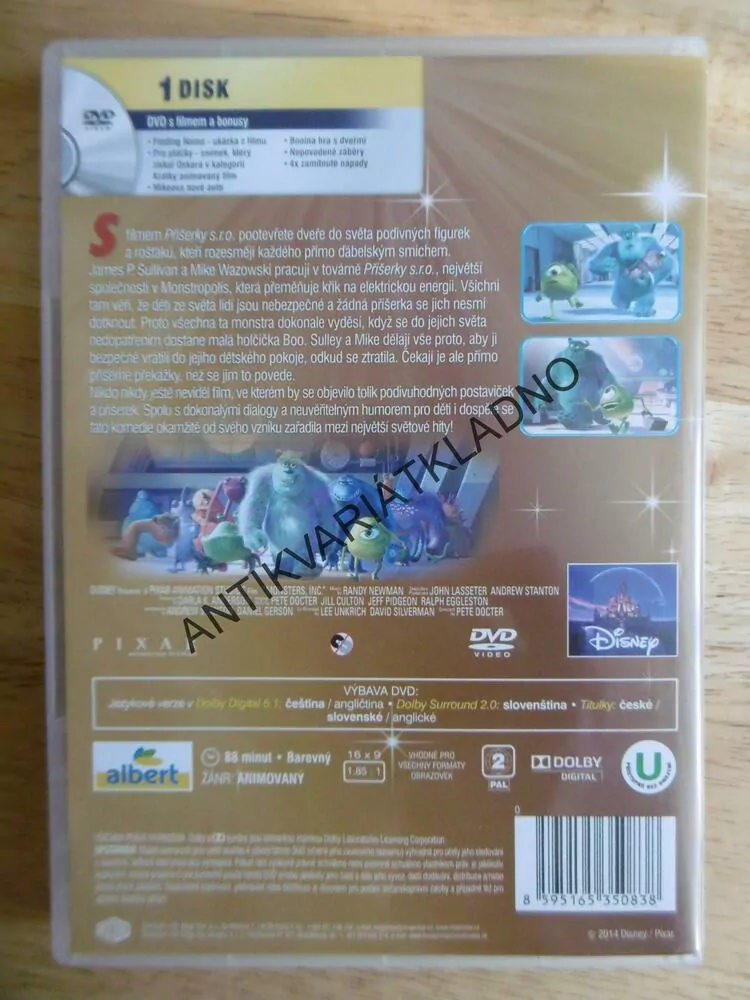 PŘÍŠERKY S.R.O., DVD FILM