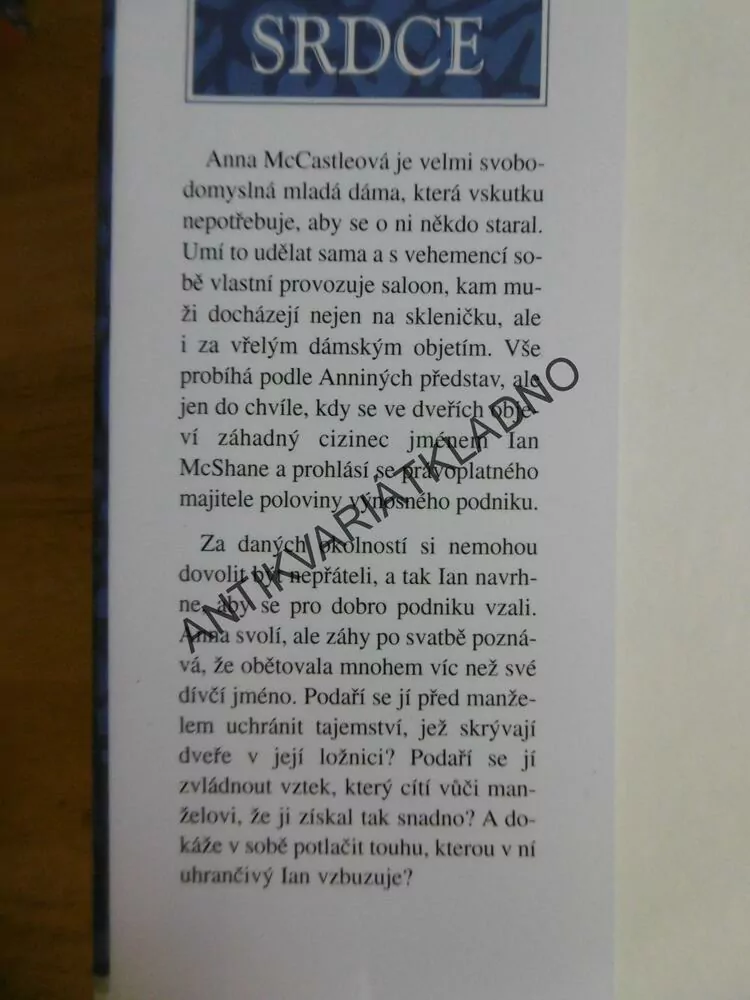DIVOKÁ SRDCE, SHANNON DRAKE, **an