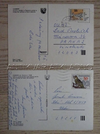 VAMBERK, OKRES RYCHNOV NAD KNĚŽNOU, 2 KUSY