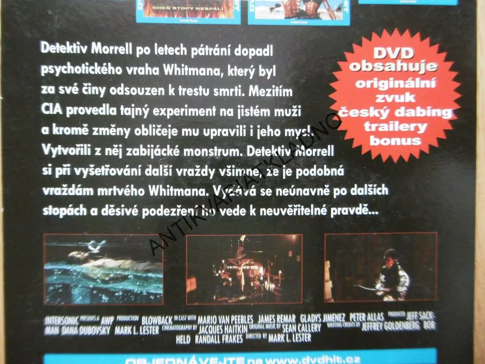 VRAH SE VRACÍ ... PO SMRTI ŽIVÝ, DVD FILM