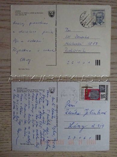 VOTICE, OKRES BENEŠOV, 2 KUSY