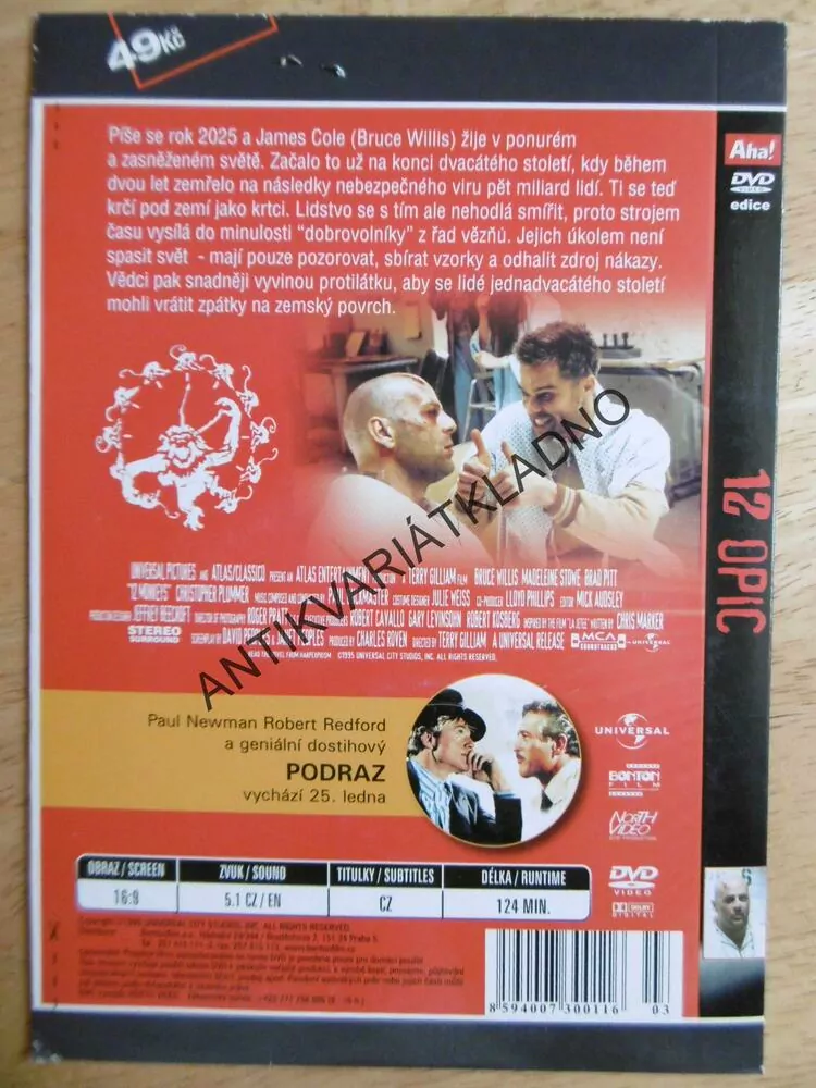 12 OPIC, DVD FILM